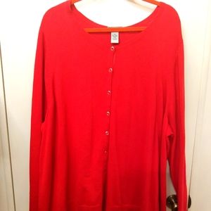 Catherine's Red Cardigan
